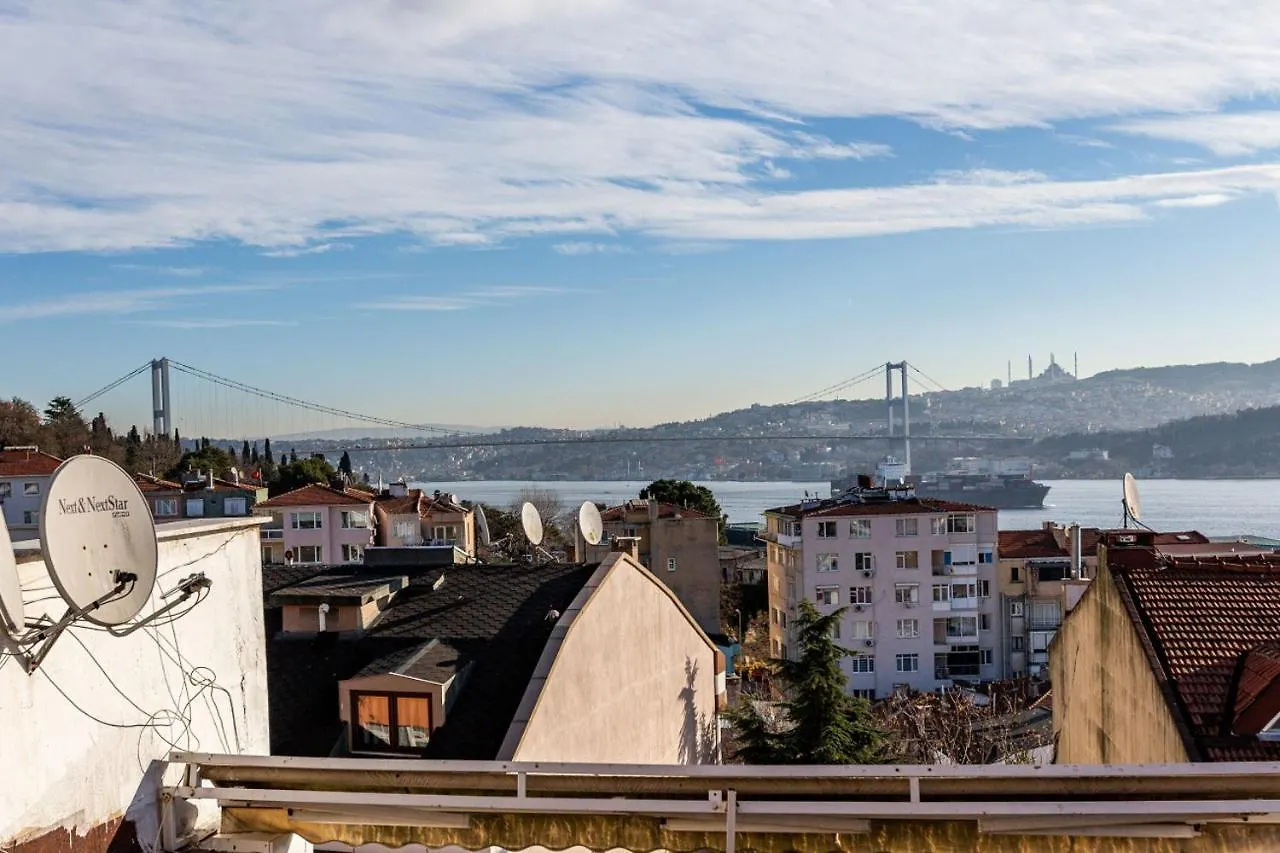 Stylish Apartment With Bosphorus View In Besiktas 伊斯坦布尔