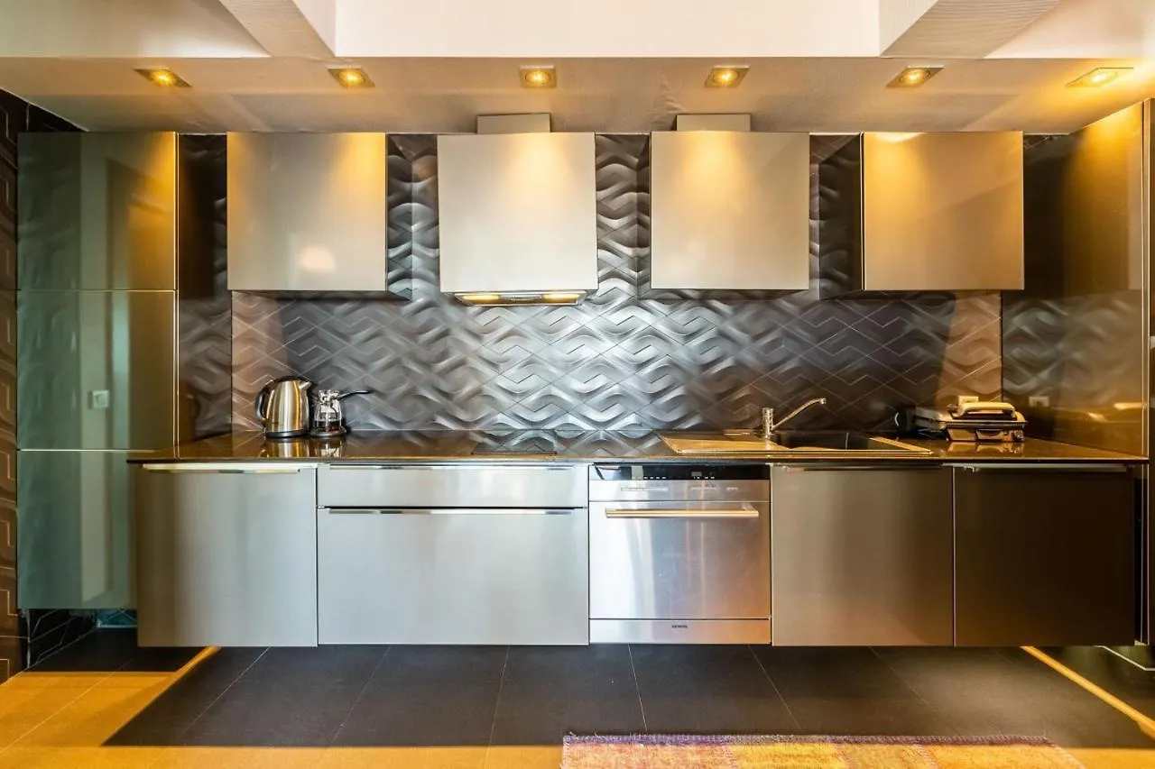 Stylish Apartment With Bosphorus View In Besiktas 伊斯坦布尔