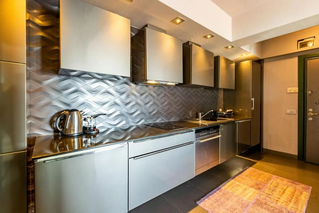 Stylish Apartment With Bosphorus View In Besiktas 伊斯坦布尔